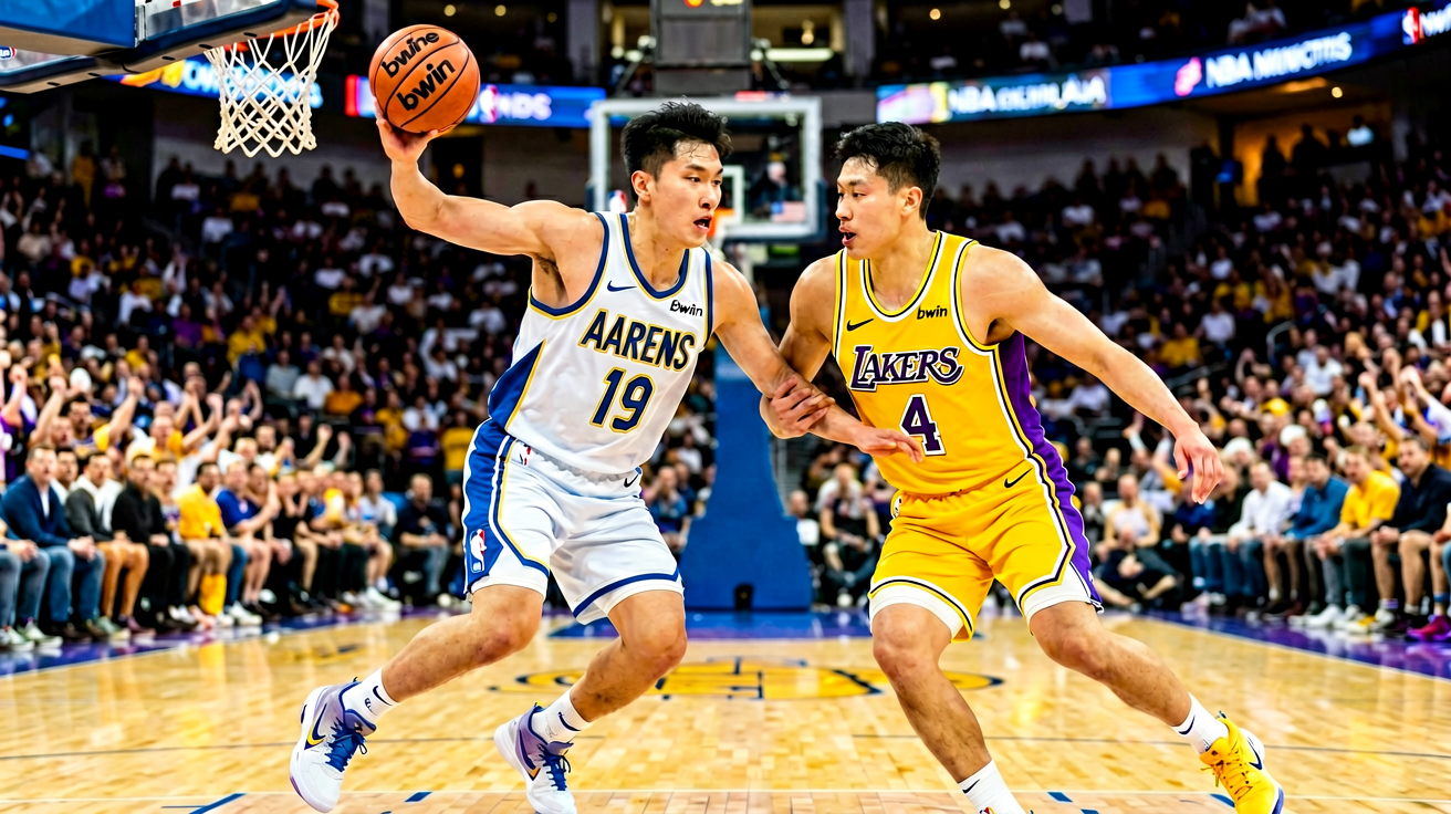 NBA篮球比赛激烈对抗场景